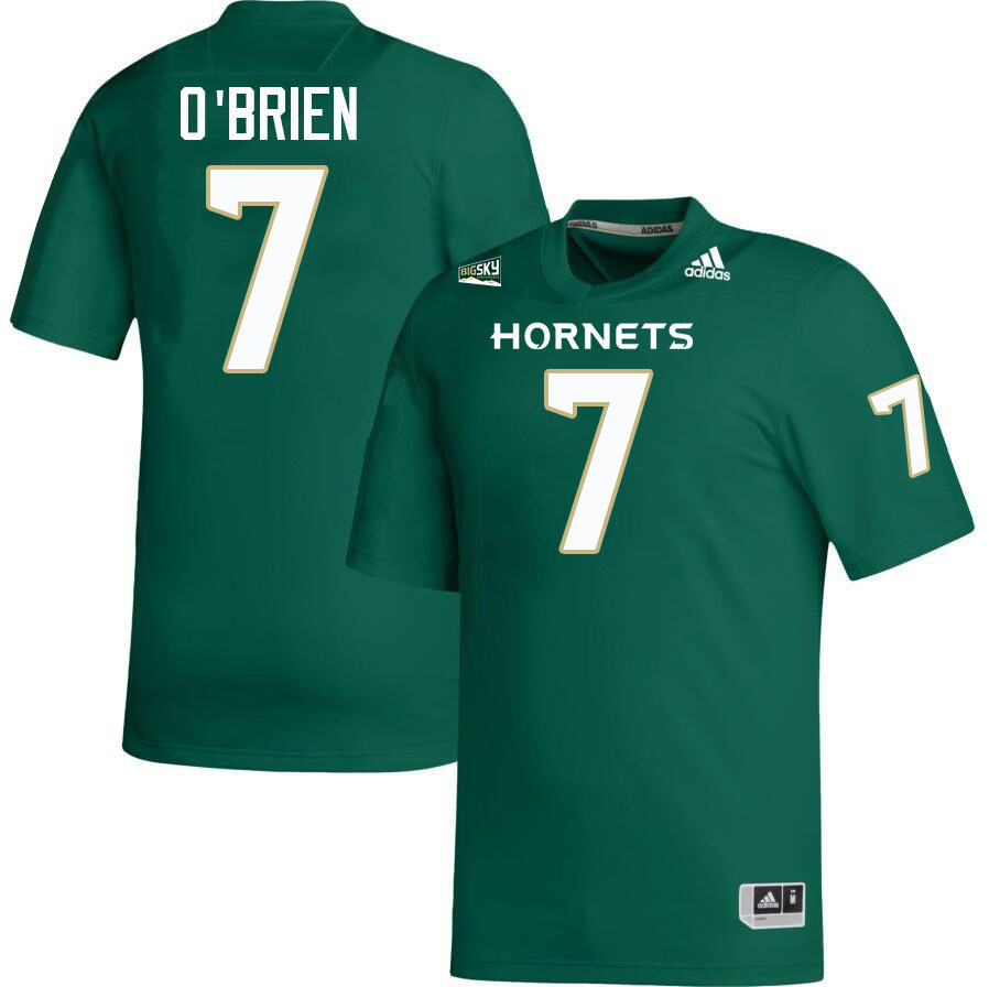 Ken O'Brien SAC State Jersey,Sacramento State Hornets #7 Ken O'Brien Jersey-Green